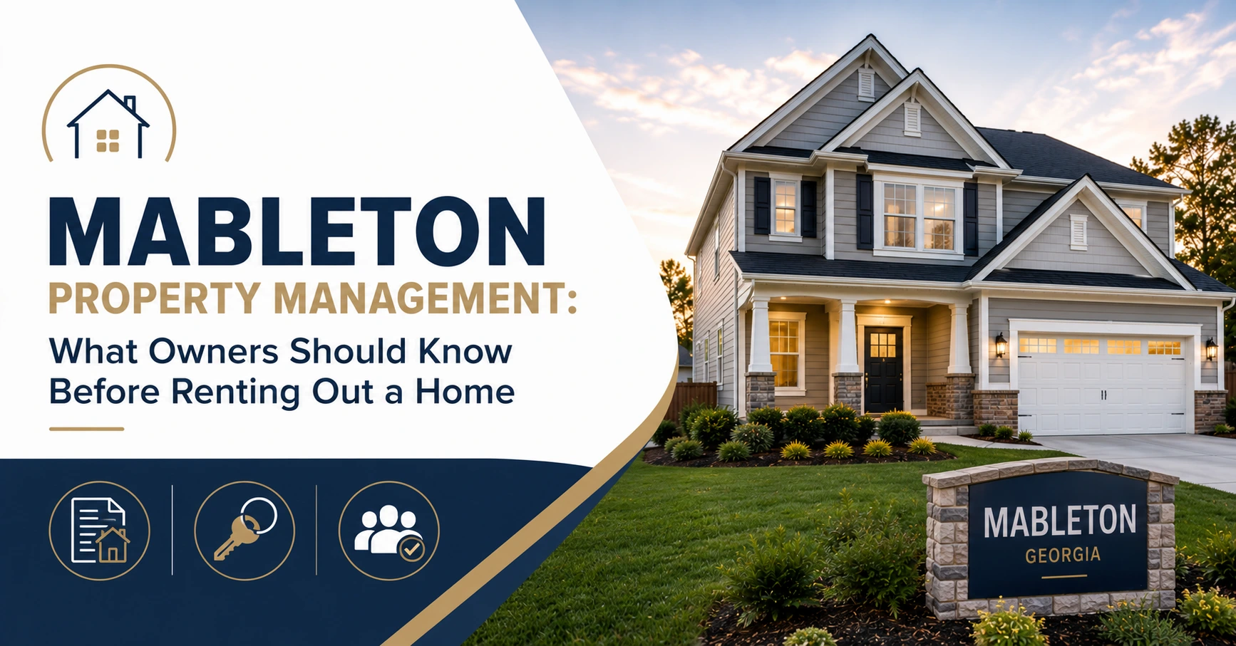 Mableton Property Management: What Owners Should Know Before Renting Out a Home